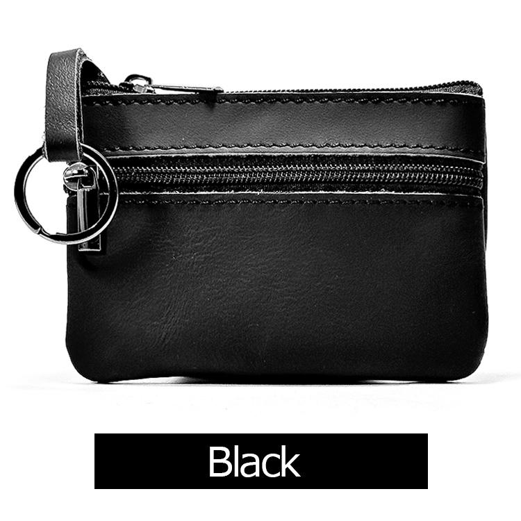 本革 コインケース 小銭入れ メンズ レディース ミニ財布 革 牛革 キーリング付き コンパクト ファスナー 小さい 薄い ストラップ |  | 11