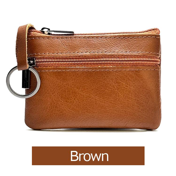本革 コインケース 小銭入れ メンズ レディース ミニ財布 革 牛革 キーリング付き コンパクト ファスナー 小さい 薄い ストラップ |  | 12