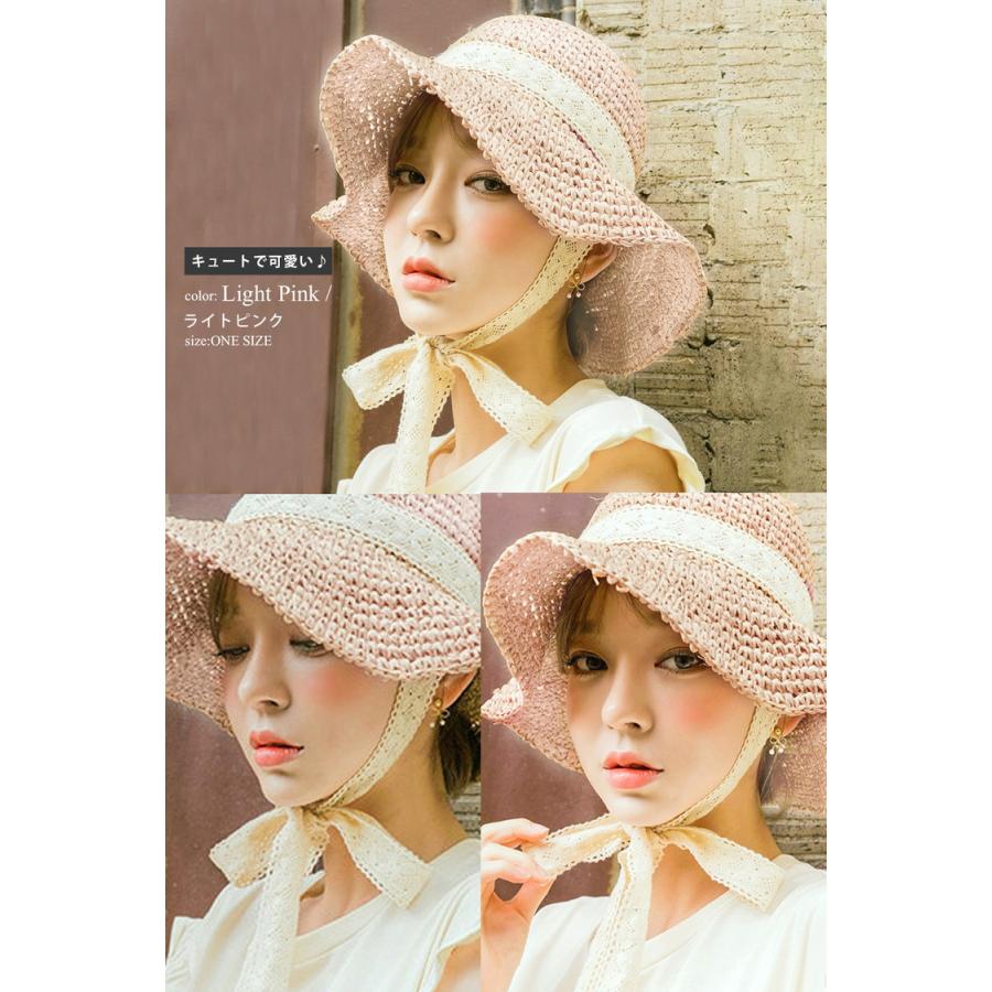 麦わら帽子 レディース UVカット 帽子 折りたたみ 日よけ 紫外線防止 紫外線対策 かわいい あごひも uv おしゃれ 日焼け防止 海 春夏 アウトドア |  | 11
