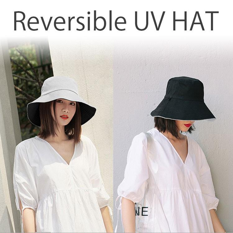 UVカット ハット レディース 帽子 カンカン帽 日よけ 紫外線防止 紫外線対策 熱中症対策グッズ リバーシブル 春夏 折りたたみ 旅行 海 帽子 あご紐 ストラップ |  | 01