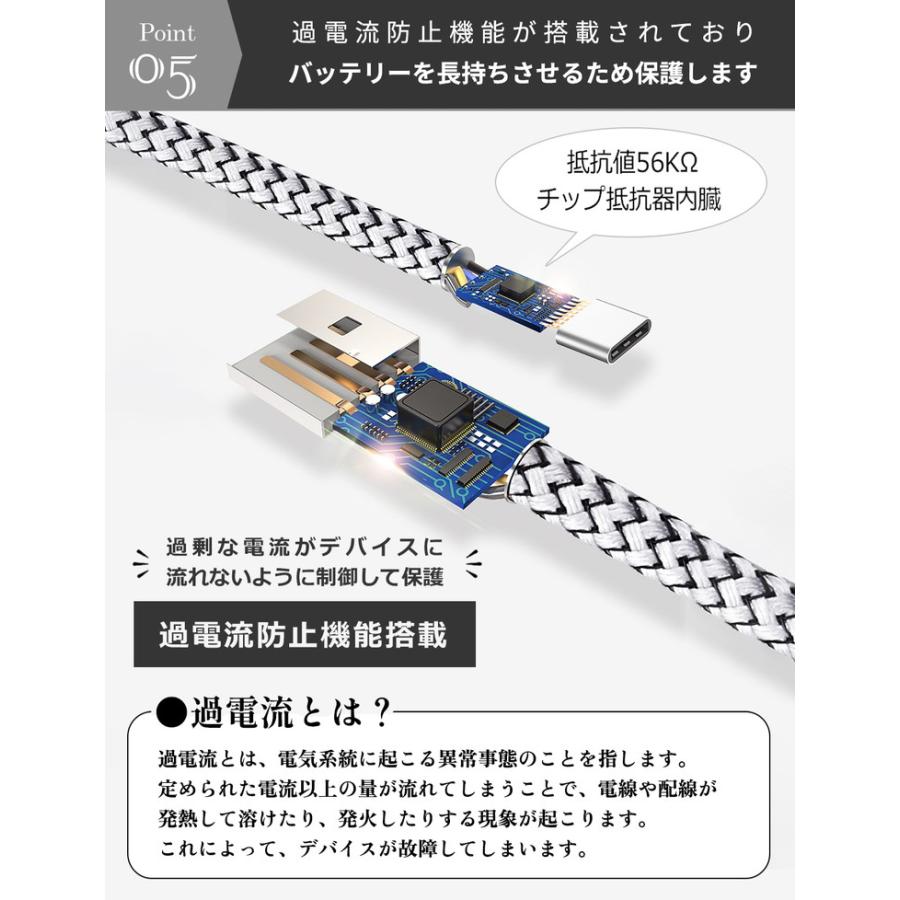 usb type-c ケーブル【3本セット】0.3m/1.2m/1.8m 2.4A タイプcケーブル 急速充電  usb 充電ケーブル type-c タイプc cタイプケーブル usb-c usbc |  | 14