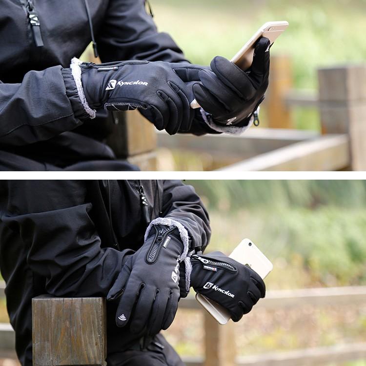手袋 メンズ 防水 防寒 グローブ タッチスクリーン対応 ユニセックス レディース 柔らかい ソフト ファスナー ボア 起毛 裏起毛 おすすめ 冬物 |  | 13