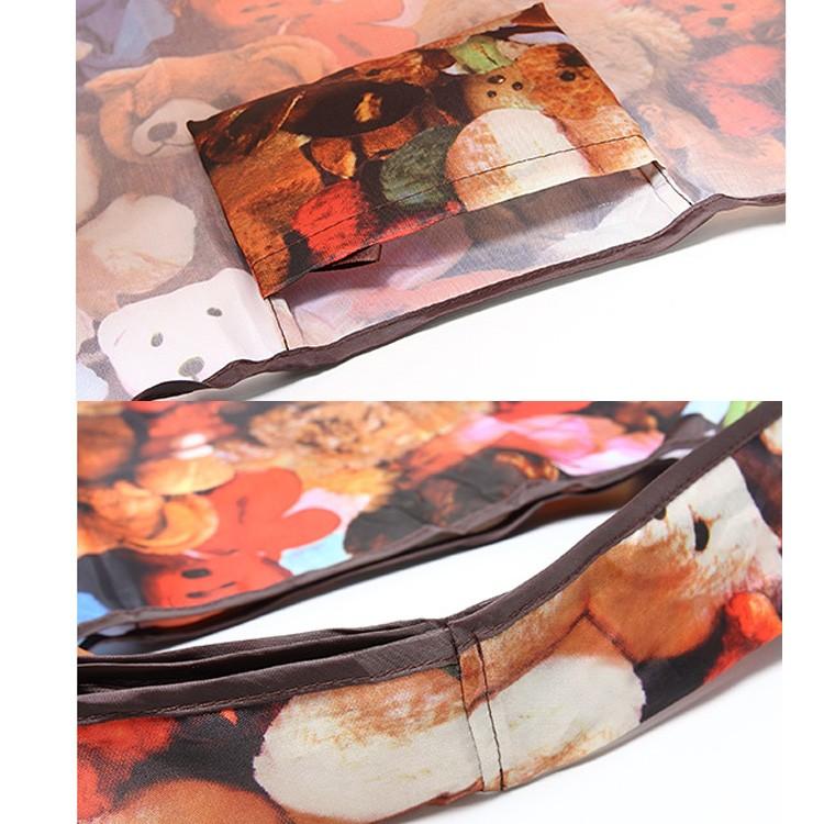 ＼選べる2枚セット／エコバッグ おしゃれ  折り畳み コンパクト エコバック ナイロン 大 折りたたみ 大きめ トートバッグ ねこ 買い物バッグ 大容量 エレガント |  | 03