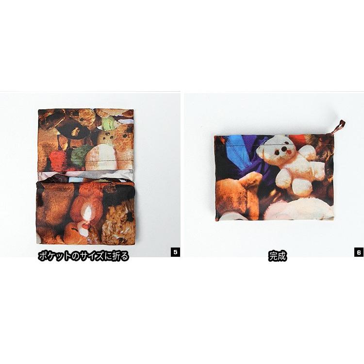 ＼選べる2枚セット／エコバッグ おしゃれ  折り畳み コンパクト エコバック ナイロン 大 折りたたみ 大きめ トートバッグ ねこ 買い物バッグ 大容量 エレガント |  | 05