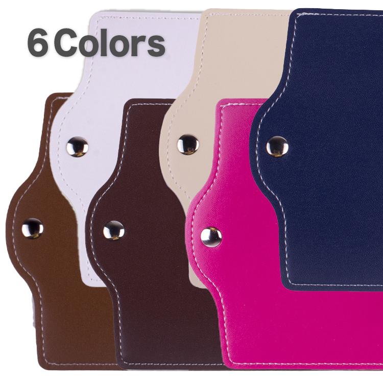 マスクケース おしゃれ 持ち運び 革 レザー 折りたたみ 薄型 かわいい コンパクト シンプル お出かけ 携帯用 外出 ケース マスク 一時保管 2個セット |  | 05