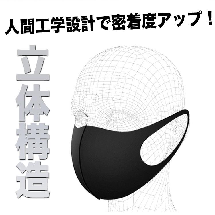 マスク 洗える ウレタンマスク 男女兼用 大人用 洗える 秋冬 メンズ レディース 息苦しくない 薄い 立体 軽い 通気性 スポンジ 柔らかい 耳が痛くならない 10枚 |  | 01