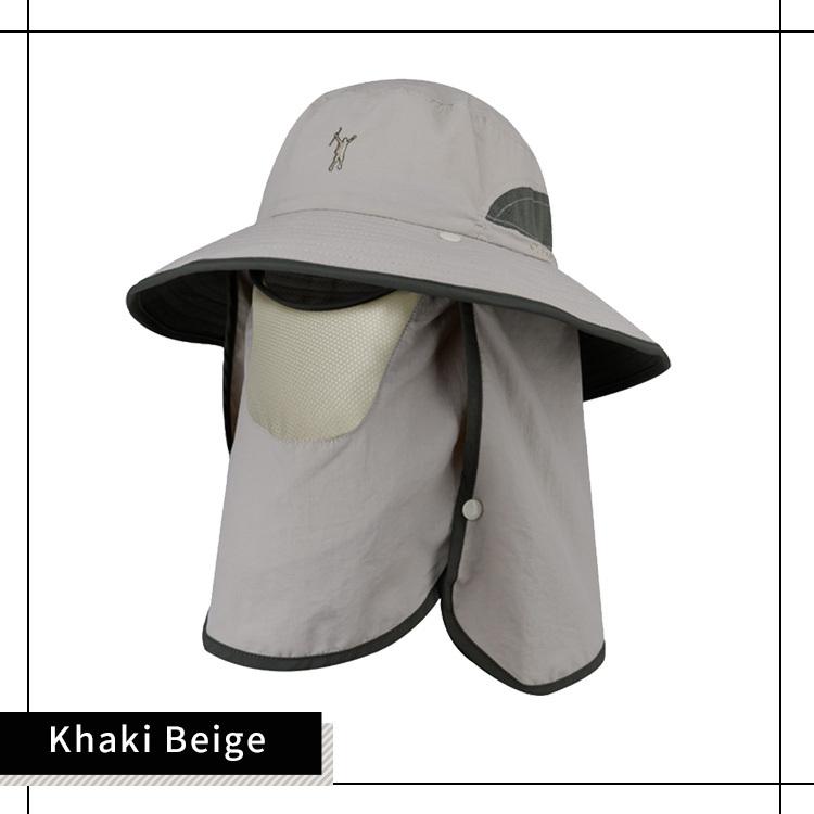 日よけ帽子 農作業帽子 サファリハット 3WAY つば広 UVカット 紫外線対策 熱中症対策 帽子 メンズ レディース 日除け 帽子 サンバイザー |  | 11