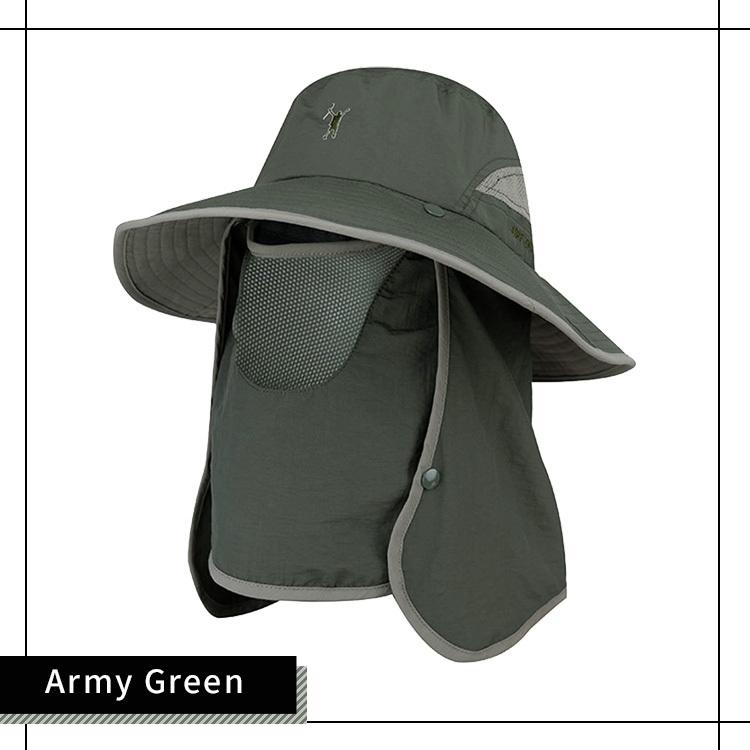 日よけ帽子 農作業帽子 サファリハット 3WAY つば広 UVカット 紫外線対策 熱中症対策 帽子 メンズ レディース 日除け 帽子 サンバイザー |  | 14