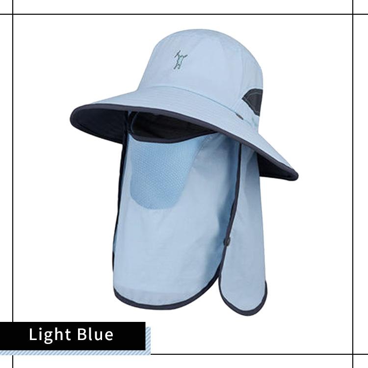 日よけ帽子 農作業帽子 サファリハット 3WAY つば広 UVカット 紫外線対策 熱中症対策 帽子 メンズ レディース 日除け 帽子 サンバイザー |  | 15