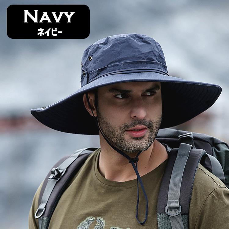 帽子 メンズ 大きいサイズ ハット つば広 サファリハット 大きい ビックサイズ UVカット アウトドア ブラック グレー ネイビー グリーン ベージュ ブラウン |  | 12