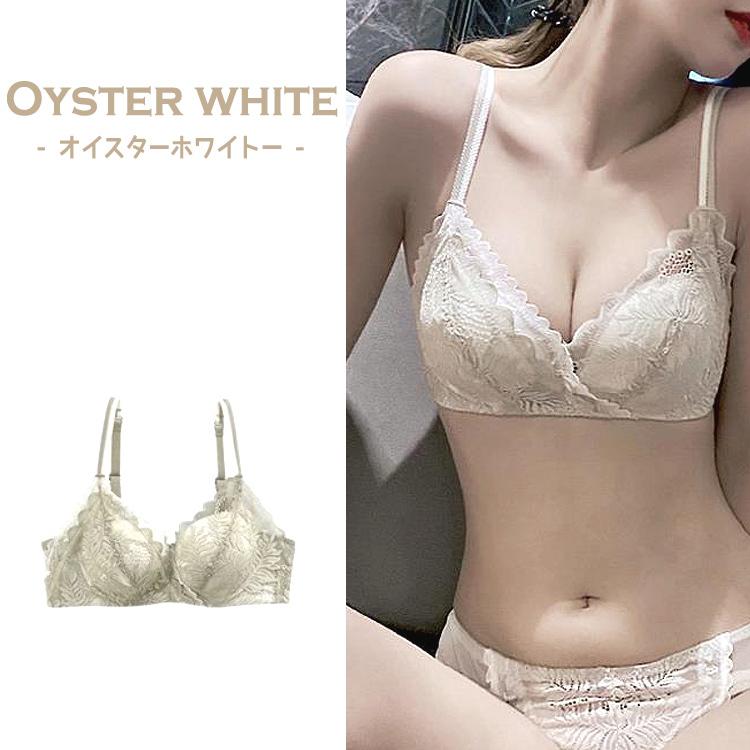 ブラジャー ノンワイヤー 補正ブラ ナイトブラ 谷間 盛れる ノンワイヤーブラ フリルブラジャー フリル デザイン ブラ ストレッチ 補正 レース ナイロン |  | 18