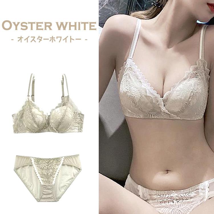 ブラジャー ショーツセット ノンワイヤー 補正ブラ ナイトブラ 谷間 盛れる ノンワイヤーブラ フリルブラジャー フリル ブラ ストレッチ 補正 レース |  | 18