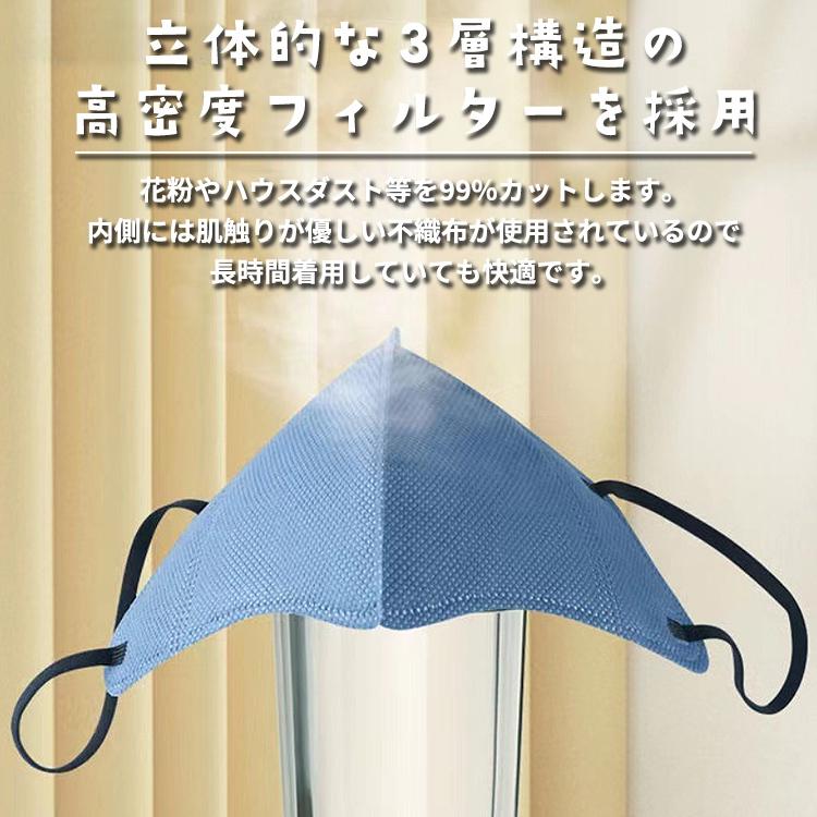 不織布マスク 立体マスク 血色マスク 10枚 不織布 立体 マスク 3Dマスク 小顔効果 カラーマスク メンズ レディース 使い捨てマスク【10枚入り】 |  | 08