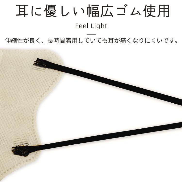 不織布マスク 立体マスク 血色マスク 40枚 不織布 立体 マスク 3Dマスク 小顔効果 カラーマスク メンズ レディース 使い捨てマスク【40枚入り】 |  | 06