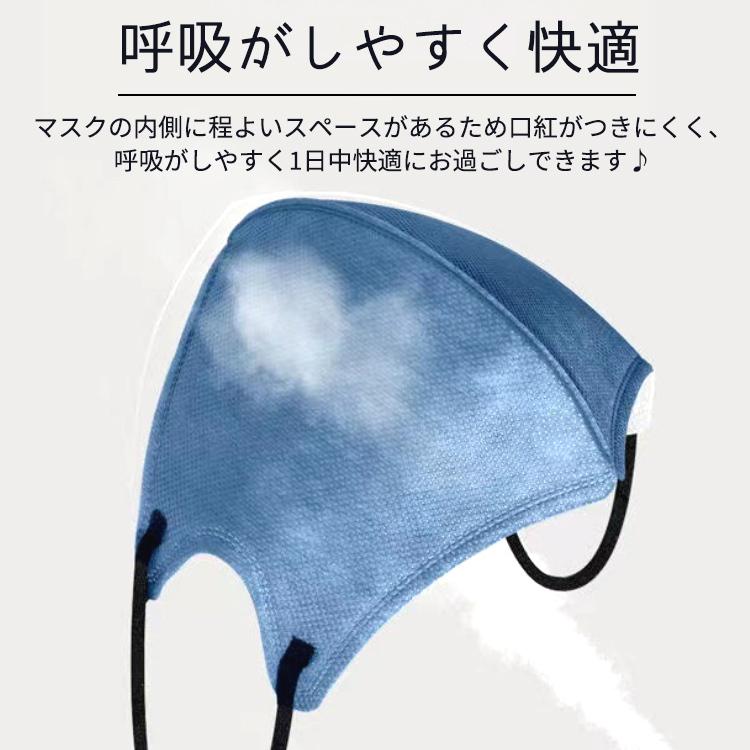 マスク 不織布 不織布マスク 立体 60枚 50枚 40枚 30枚 20枚 10枚 立体マスク 血色マスク 3Dマスク 小顔効果 カラーマスク メンズ レディース 使い捨てマスク |  | 07