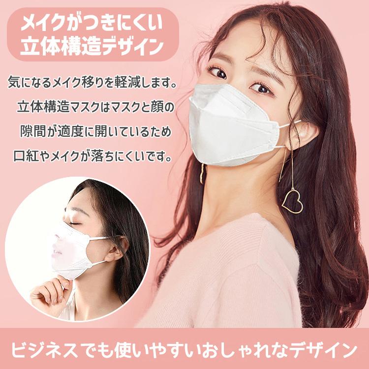 不織布マスク 立体マスク 血色マスク 60枚 マスク 不織布 立体 3Dマスク カラーマスク 小顔効果 メンズ レディース 使い捨てマスク 使い捨て【60枚入り】 |  | 03