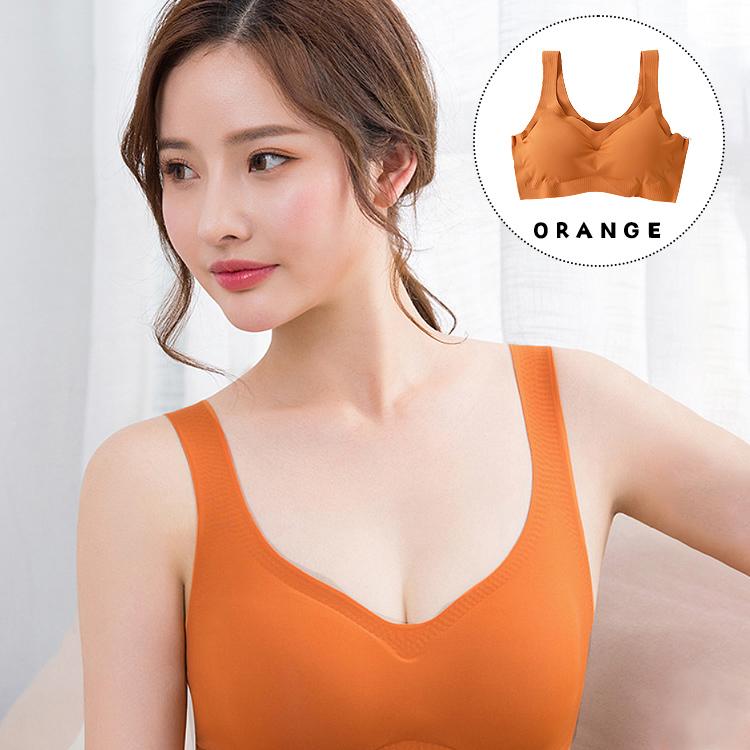 ブラジャー ナイトブラ ノンワイヤー ブラ 夜用 ノンワイヤーブラ 補正 補正下着 無地 かわいい 薄手 レディース スポーツブラ ブラトップ バストアップ |  | 17