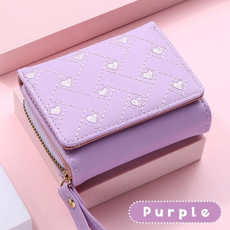 財布 レディース 三つ折り 二つ折り ミニ財布 ハート柄 コンパクト 子供 財布 子ども こども 2つ折り 子供財布 小銭入れ コインケース カードケース かわいい |  | 14