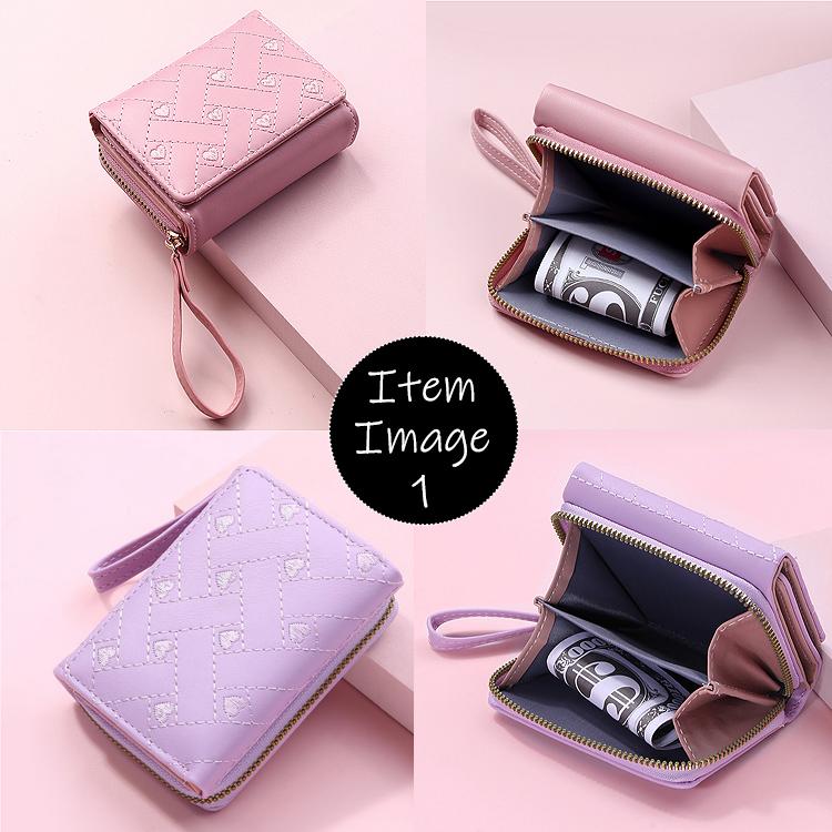 財布 レディース 三つ折り 二つ折り ミニ財布 ハート柄 コンパクト 子供 財布 子ども こども 2つ折り 子供財布 小銭入れ コインケース カードケース かわいい |  | 09