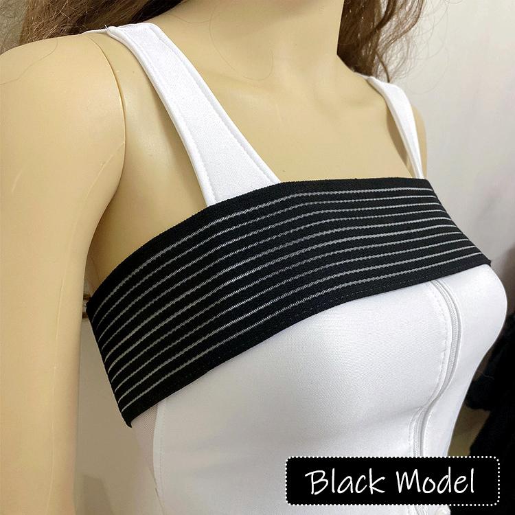 バストバンド お得な2個 1個 スポーツブラ ランニング 胸 揺れない 揺れ 大きいサイズ 調整可能  サポーター 胸バンド マジックテープ スポブラ コルセット |  | 14