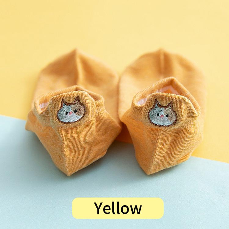 靴下 レディース 夏用 くるぶし ネコ柄 5足セット キャラクター おしゃれ スニーカー ソックス くつした スニーカーソックス 猫 ネコ くつ下 セット |  | 16