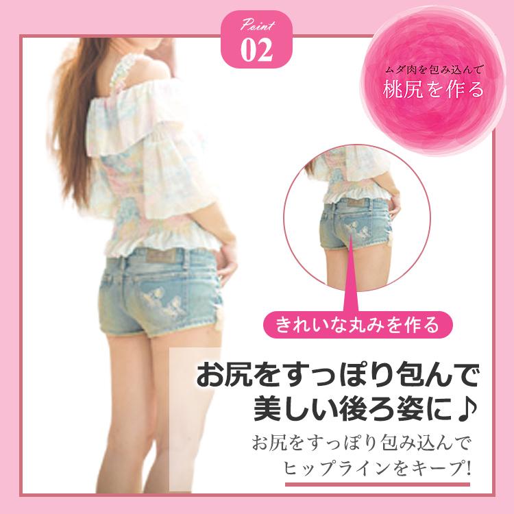 深履きショーツ 3枚セット ハイウエストショーツ 綿 すっぽり