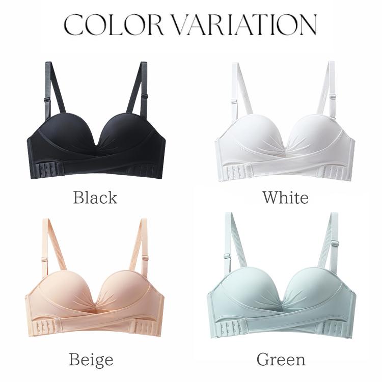 ストラップレスブラ クロス止め 落ちない ずれない 肩紐なし チューブトップ ブラジャー 盛れる 肩紐なしブラ ノンワイヤー ストラップレス ブラ |  | 14