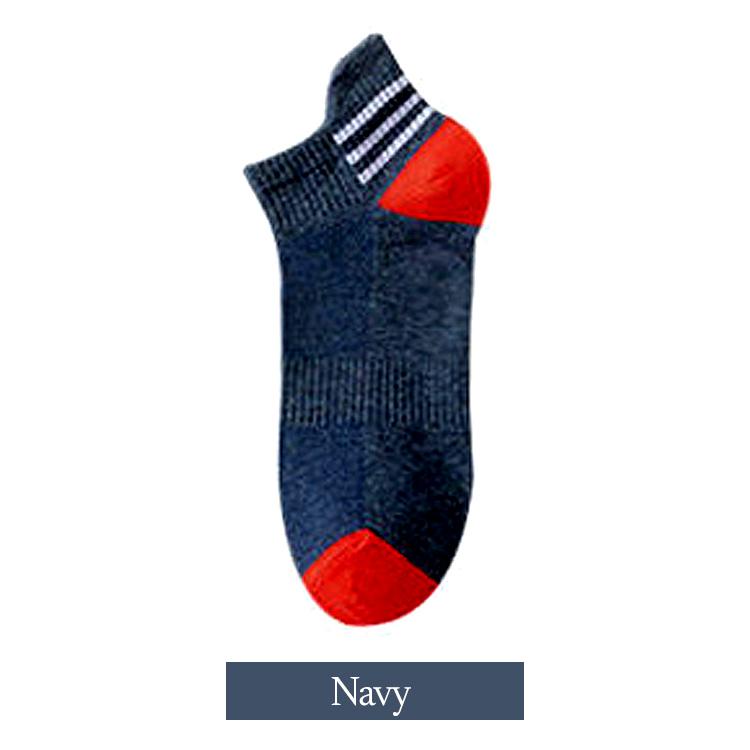 靴下 メンズ くるぶし 夏用 秋用 ソックス おしゃれ 10足セット 22.5-27cm くつ下 セット くつした くるぶしソックス バイカラー ライン スニーカー |  | 13