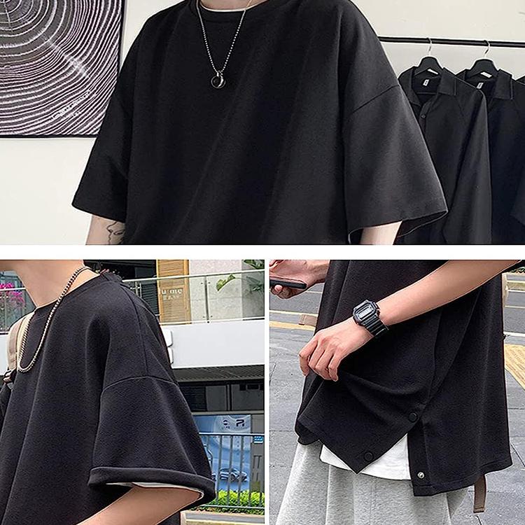 夏服 メンズ tシャツ 無地 半袖 速乾 オシャレ ビッグtシャツ 大きい ワンポイント 着心地抜群 サイズ スタイル シンプル ゆったり 大きいサイズ 20代 30代 40代 |  | 13