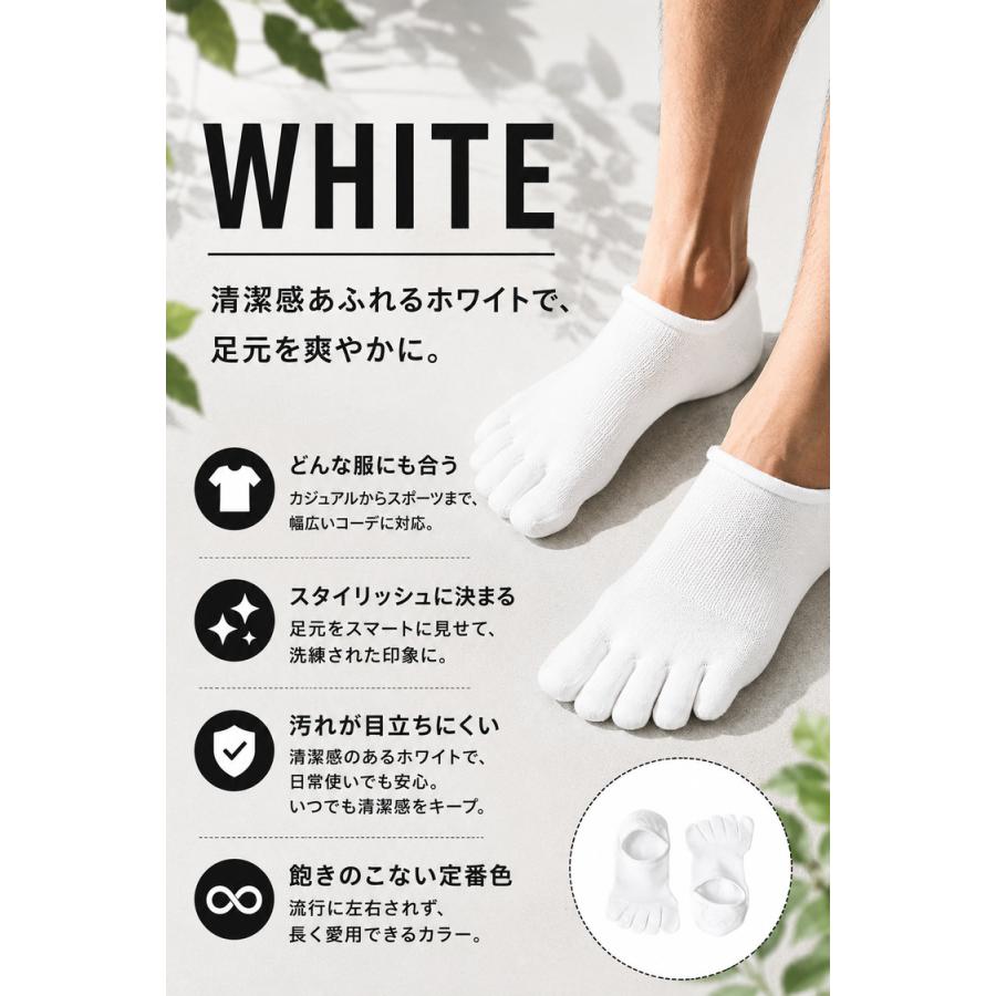 5本指ソックス 5本指靴下 靴下 メンズ 夏用 メッシュ 5足セット くるぶし 5本指 五本指靴下 脱げない スニーカーソックス 五本指 5本指 男性 浅履きフットカバー |  | 12