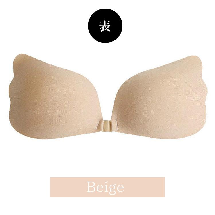 ヌーブラジャー シリコンブラ  綺麗盛 ヌードブラ 盛れる 水着 ドレス ブラパッド 水着用 ビーチ ボリュームアップ ドレス用 ブライダル 結婚式 海 |  | 16