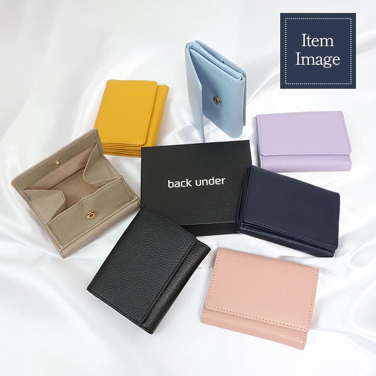 財布 レディース メンズ 三つ折 三つ折り財布 本革 レザー シンプル おしゃれ ミニウォレット ウォレット かわいい 小銭入れ 高級ギフトボックス付き ミニ財布 |  | 18