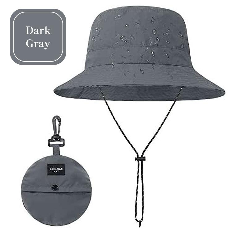 サファリハット 帽子 メンズ レディース 夏用 ハット コンパクト バケットハット つば広 あご紐 折りたたみ 収納ポーチ 日よけ 日除け 釣り ゴルフ 農作業登山 |  | 16