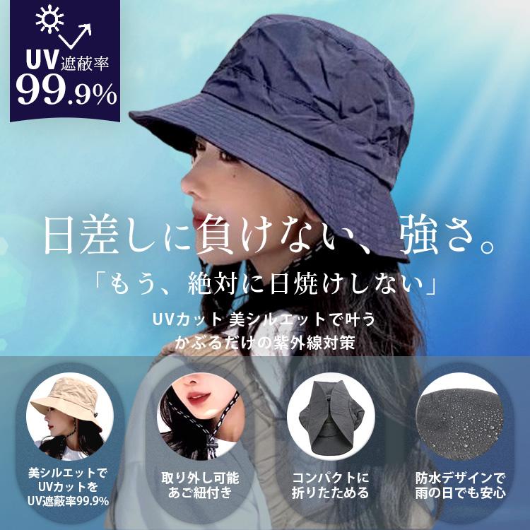サファリハット 帽子 メンズ レディース 夏用 ハット コンパクト バケットハット つば広 あご紐 折りたたみ 収納ポーチ 日よけ 日除け 釣り ゴルフ 農作業登山 |  | 01