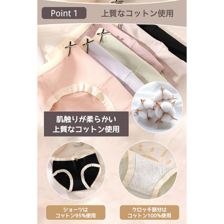 ショーツ ショーツレディース 綿 レディース ショーツ綿 下着 6枚 セット ショーツセット 下着レディース 綿100% 20代 30代 40代 50代 パンツ 女性 コットン |  | 08