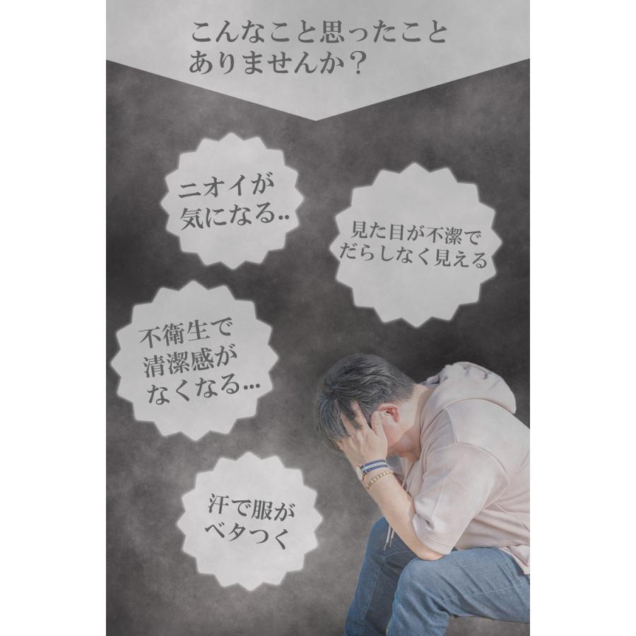 脇汗 インナー メンズ 汗取りインナー インナーシャツ 半袖 Vネック 肌着 脇汗パッド 汗染み防止tシャツ 吸汗速乾 tシャツ 汗染み防止 汗とりインナー 脇汗対策 |  | 03