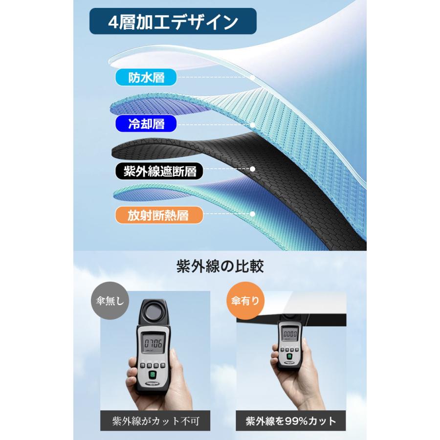 日傘 完全遮光 折りたたみ 軽量 晴雨兼用 折りたたみ日傘 「きれいだね」って褒められる自慢の色彩日傘 UVカット 超小型 レディース コンパクト UV かわいい |  | 07