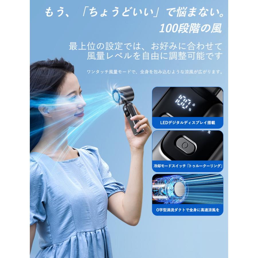 ハンディ扇風機 ハンディファン 冷却プレート 2025 扇風機 冷却 小型 ハンディーファン ハンディ 冷却ファン 卓上扇風機 携帯扇風機 小型扇風機 手持ち扇風機 |  | 02