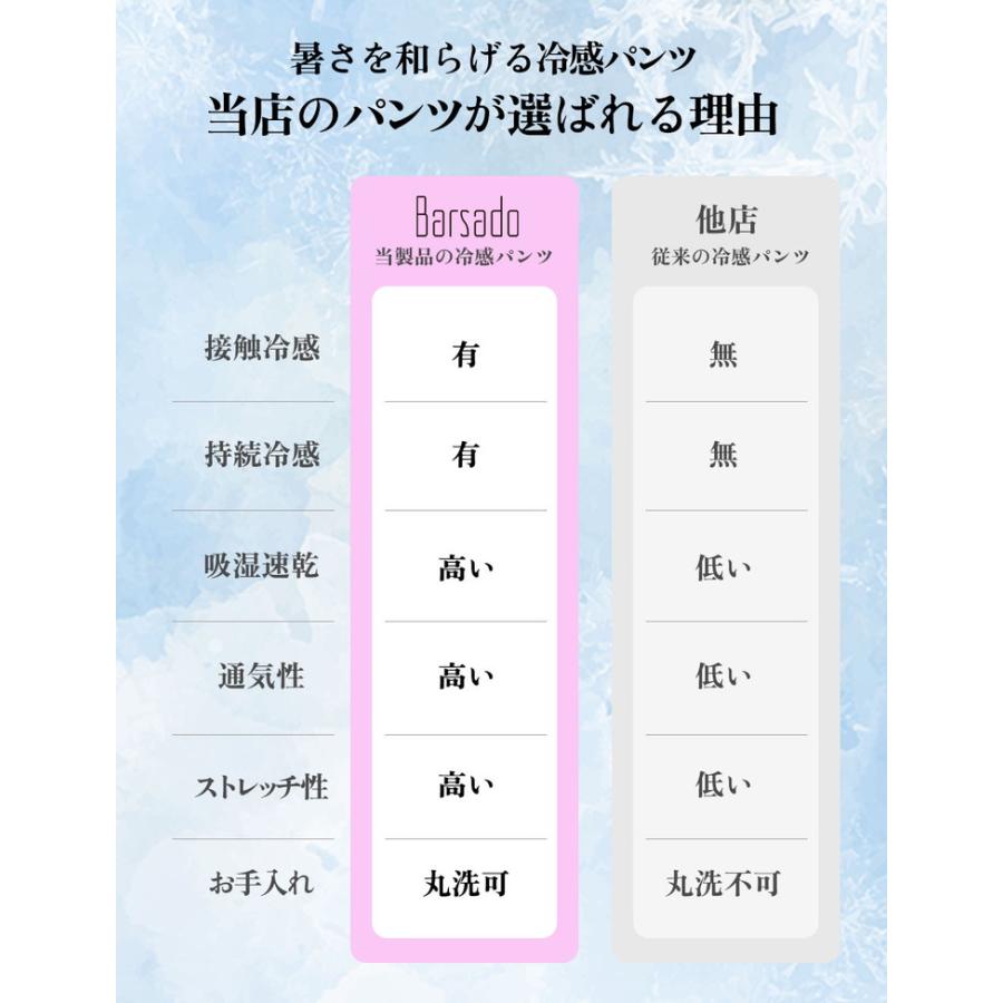 冷感パンツ パンツ メンズ 夏 ゴルフ 接触冷感 ひんやり ゴルフパンツ ズボン ストレッチ ひんやり 涼感 夏用 涼しい 速乾 ジョガーパンツ アイスシルクパンツ |  | 08