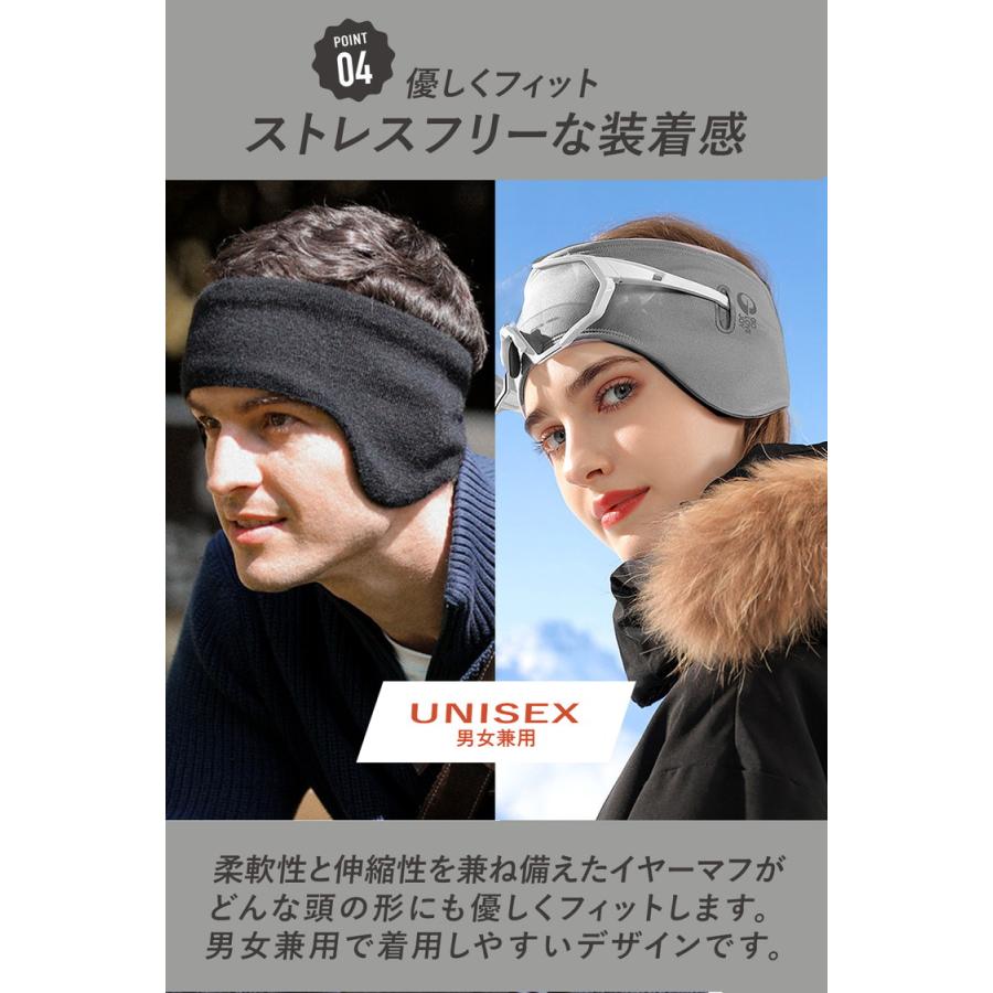 耳当て イヤーマフ 耳あて 耳当て イヤーカバー 冬 スポーツ ジョギング ランニング メンズ レディース ユニセックス 男女兼用 アウトドア イヤーウォーマー |  | 09