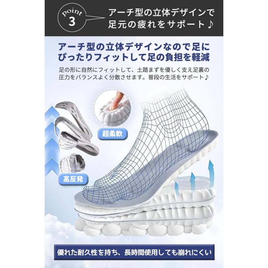 インソール 疲れない 中敷き ダイエット アーチサポート 土踏まず |  | 08