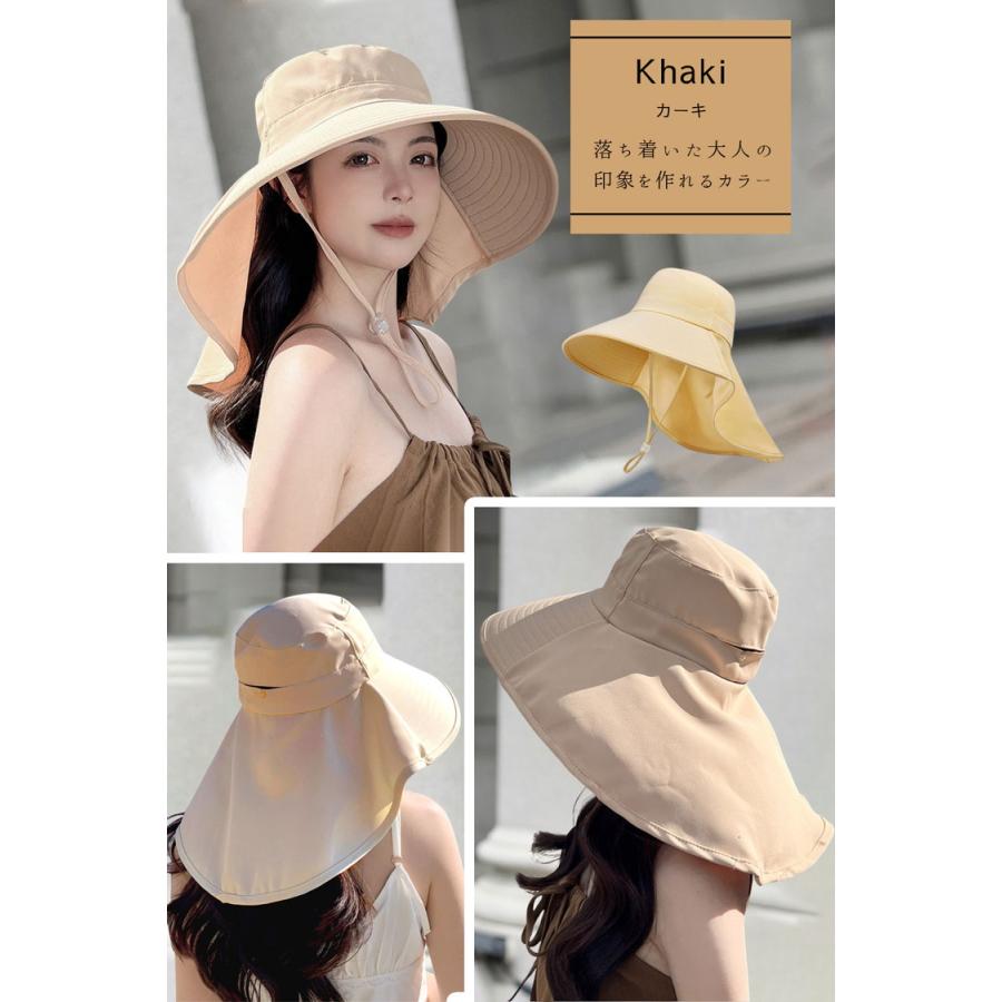 日よけ 帽子 レディース uvカット 日焼け防止 ゴルフ 日除け帽子 つば広ハット サファリハット 医療用帽子 首 夏用 母の日 uv 農作業 日焼け 遮光 サーフハット |  | 16
