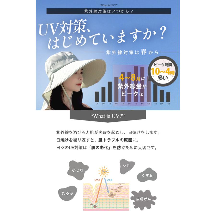 日よけ 帽子 レディース uvカット 日焼け防止 ゴルフ 日除け帽子 つば広ハット サファリハット 医療用帽子 首 夏用 母の日 uv 農作業 日焼け 遮光 サーフハット |  | 04