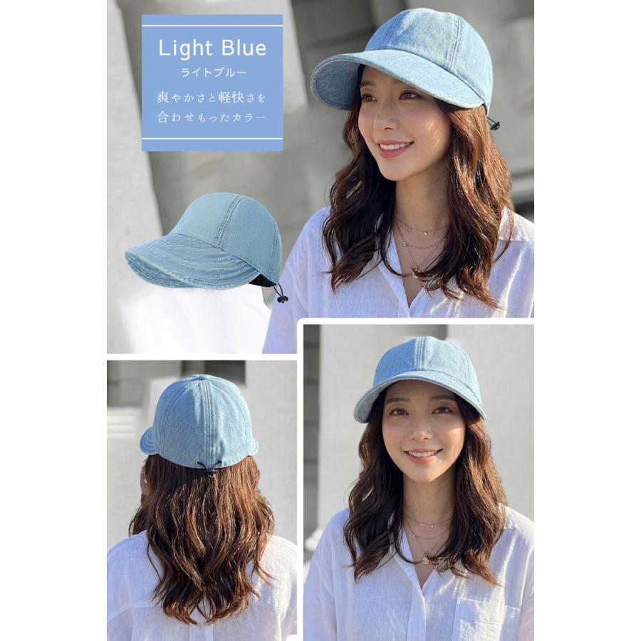 帽子 レディース つば広 キャップ 日よけ uvカット デニム コットン 日焼け防止 日焼け ランニングキャップ ゴルフ 夏用 母の日 uv 日焼け テニス 夏 遮光 |  | 14