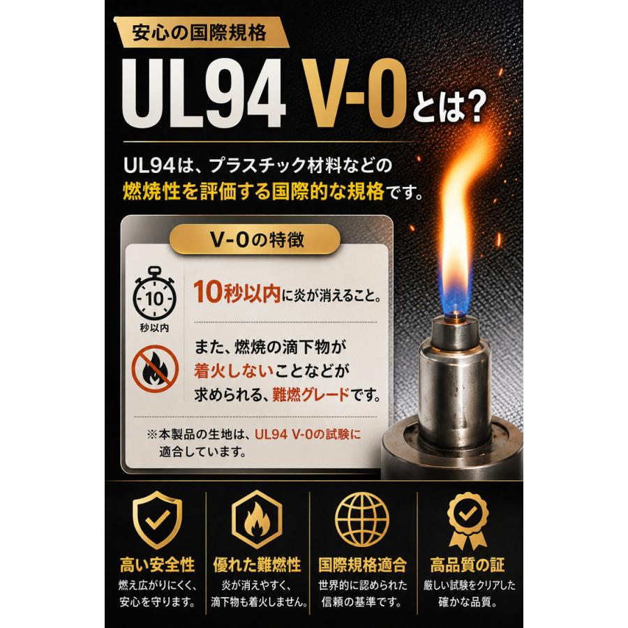 モバイルバッテリー 耐火ポーチ 耐火バッグ 耐火ケース 耐火袋 防火ポーチ ＼2個目半額クーポン／ 発火対策 難燃 UL94 V-0 飛行機 旅行 Barsado |  | 05