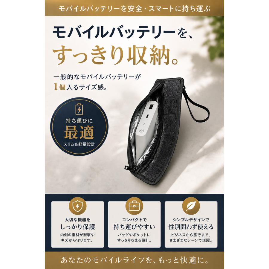 モバイルバッテリー 耐火ポーチ 耐火バッグ 耐火ケース 耐火袋 防火ポーチ ＼2個目半額クーポン／ 発火対策 難燃 UL94 V-0 飛行機 旅行 Barsado |  | 09