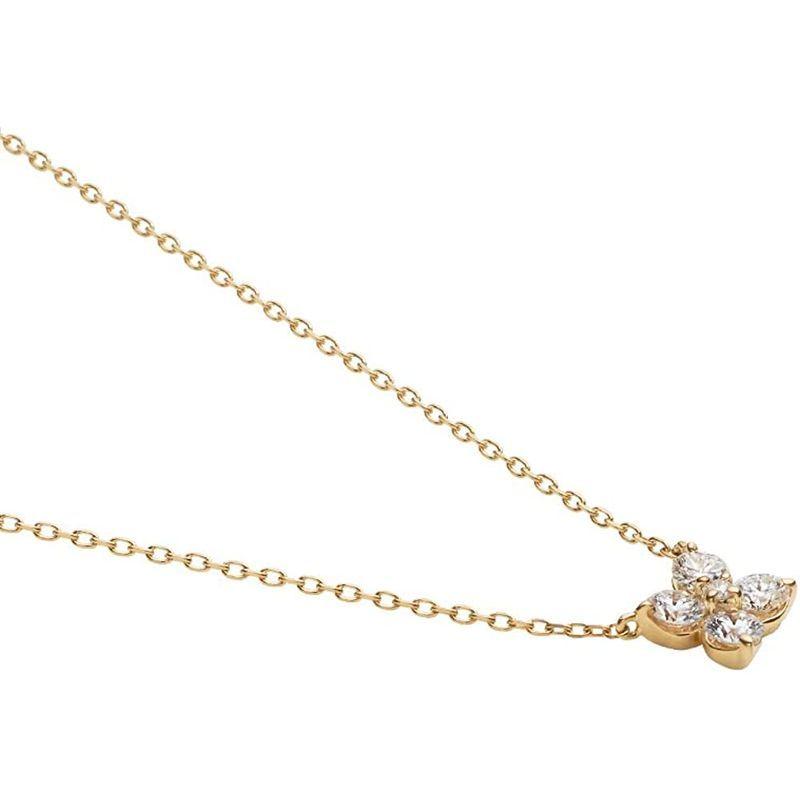 【〜6/6まで出品】 ヴァンドーム青山 VENDOME AOYAMA K18YG ダイヤモンド0.28ct カローラ ネックレス AGVN629945DI 【E2488745072】(87026円)