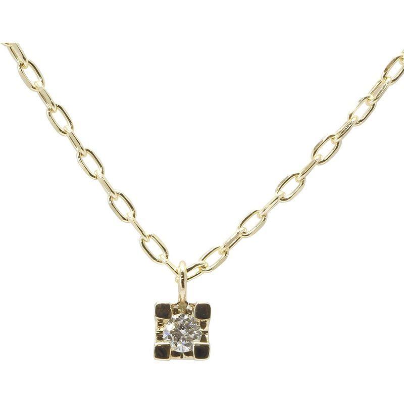 キャンディ Candy 1粒0.03ｃｔダイヤ4本爪キューブ型ペンダント K10YG k10sqdia0003pn Candy 1粒0 03ｃｔダイヤ4本爪キューブ型ペンダント K10YG k10sqdia0003pn