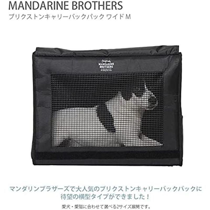 MANDARINE BROTHERS マンダリンブラザーズ ブリクストンキャリーバックパック ワイド M ブラウン BROTHERS マンダリンブラザーズ ブリクストンキャリーバックパック ワイド ブラウン