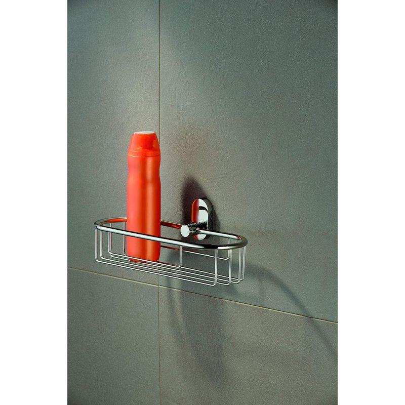 Kela ケラ 浴室用ラック ステンレス サイズ:9.5×28.5×22.5cm コーナー